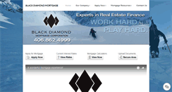 Desktop Screenshot of blackdiamondmortgage.com